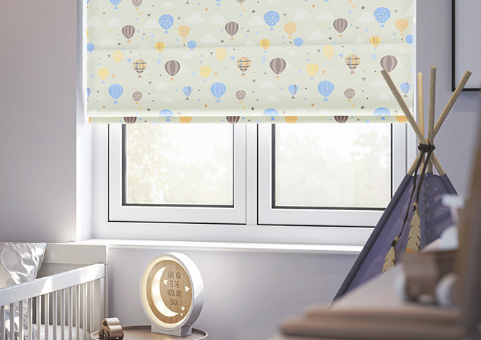 Balloon Festival, Skyline - Roman Blind - Image 5
